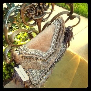 Cabra Clutch/Anthropologie/ib Ban